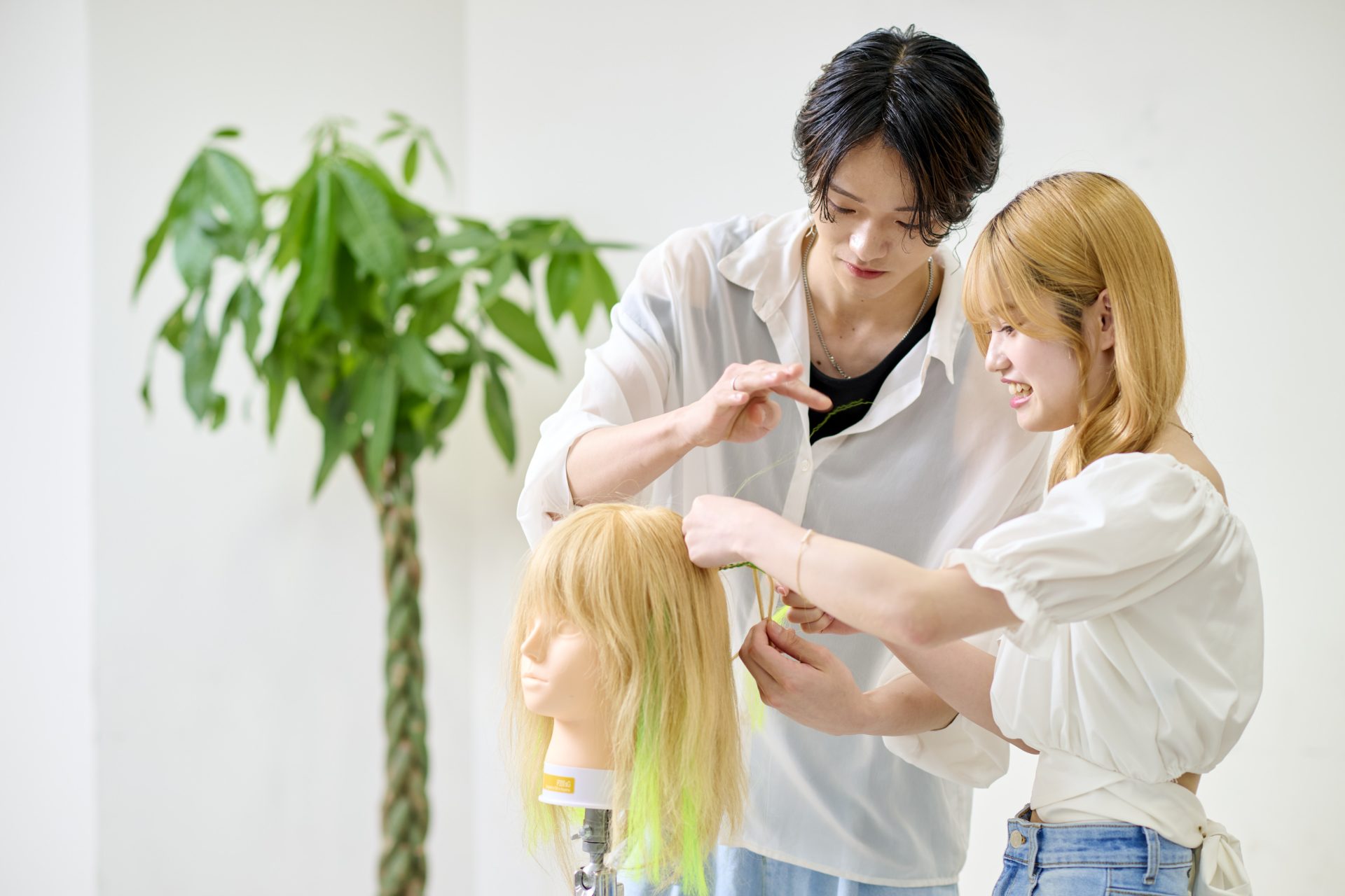 美容師体験<br>7月19日(土)<br>13:30~15:00